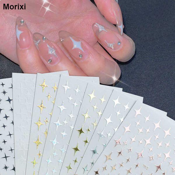 stickers decals laser star sticker for nail art decoration gold white silver black thin foils 3d manicure accessories slider nail decal yj00
stickers decals laser star sticker for nail art decoration gold white silver black thin foils 3d manicure accessories slider nail decal yj00