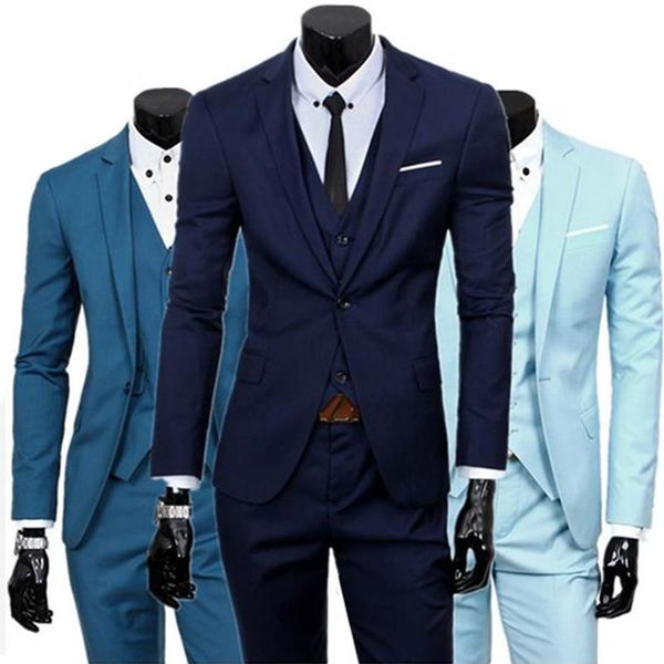 blazers jacket + vest + pants 2022 men's slim fit business three piece suits male groom party dress man wedding blazers sets, White;black
blazers jacket + vest + pants 2022 men's slim fit business three piece suits male groom party dress man wedding blazers sets, White;black