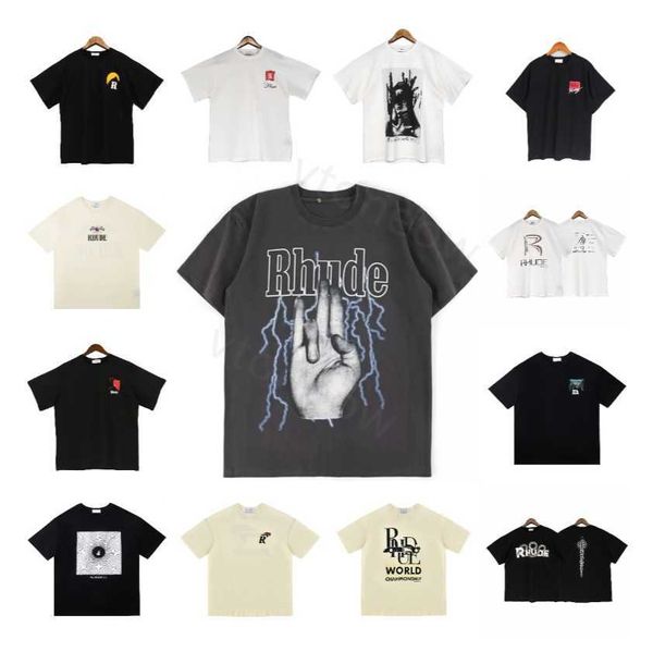 2023 rhude tshirt designer mens t shirts tide printed tee men women round neck short sleeve tshirt casual loose fashion high street hip hop, White;black
2023 rhude tshirt designer mens t shirts tide printed tee men women round neck short sleeve tshirt casual loose fashion high street hip hop, White;black