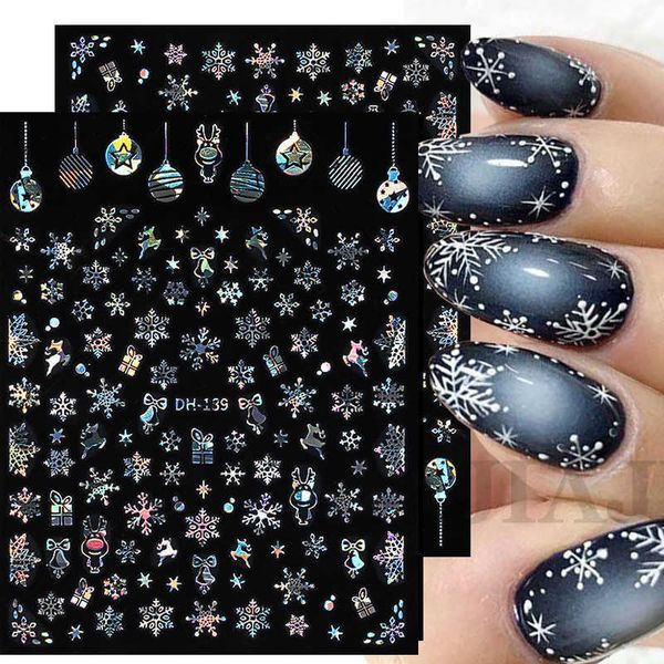 stickers decals sliver bronzing 3d christmas nail art decoration sticker sparkly white colorful glitter geometry snowflake winter slider foi, Black
stickers decals sliver bronzing 3d christmas nail art decoration sticker sparkly white colorful glitter geometry snowflake winter slider foi, Black