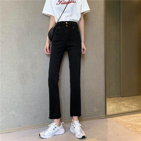 jeans dd2285 women's bootcut jeans women's new highwaisted slim ninepoint pants allmatch slimfit black straightleg jeans women, Blue
jeans dd2285 women's bootcut jeans women's new highwaisted slim ninepoint pants allmatch slimfit black straightleg jeans women, Blue