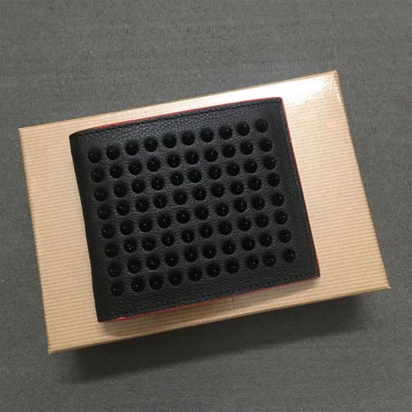 men rivet branded wallets bottoms red lady multicolor coin purse card holder women zipper pocket clutch bags withe box241d, Red;black 
men rivet branded wallets bottoms red lady multicolor coin purse card holder women zipper pocket clutch bags withe box241d, Red;black