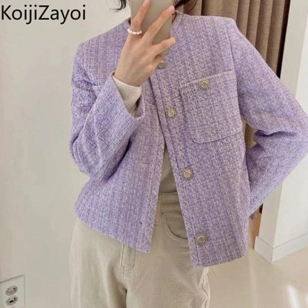 fur koijizayoi elegant women sweet solid blazer single breasted fashion spring coat office lady 2022 new arrivals outwear jackets, Black
fur koijizayoi elegant women sweet solid blazer single breasted fashion spring coat office lady 2022 new arrivals outwear jackets, Black