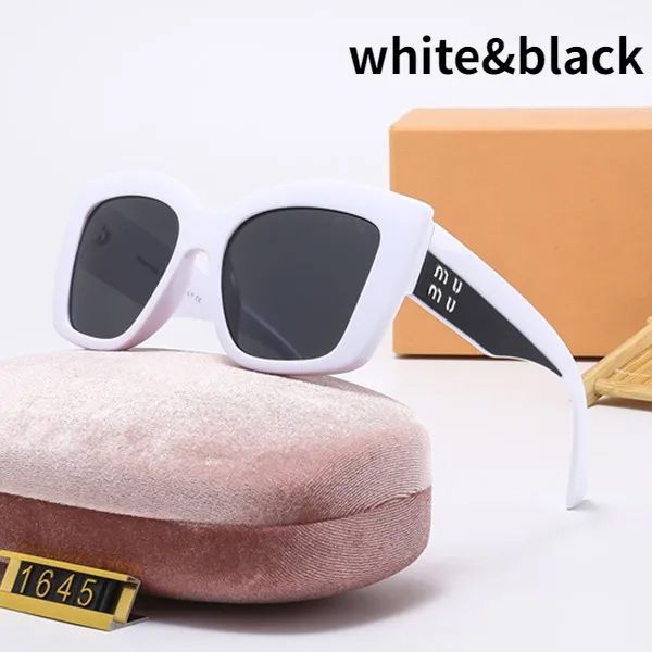 miu sunglasses men's and women'slarge frame thick frame plate sunglasses fashion retro travel street p sun proof sunglasses 1645, White;black
miu sunglasses men's and women'slarge frame thick frame plate sunglasses fashion retro travel street p sun proof sunglasses 1645, White;black