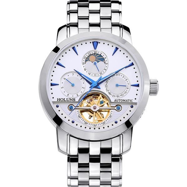 cwp mens watches male manual mechanical stainless steel skeleton luxury automatic water resistant clock256u, Slivery;brown
cwp mens watches male manual mechanical stainless steel skeleton luxury automatic water resistant clock256u, Slivery;brown