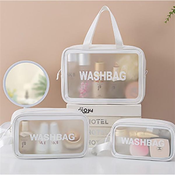whole transparent cosmetic bags travel storage pvc toiletry bag fashion waterproof large capacity handheld beauty makeup remov232u
whole transparent cosmetic bags travel storage pvc toiletry bag fashion waterproof large capacity handheld beauty makeup remov232u