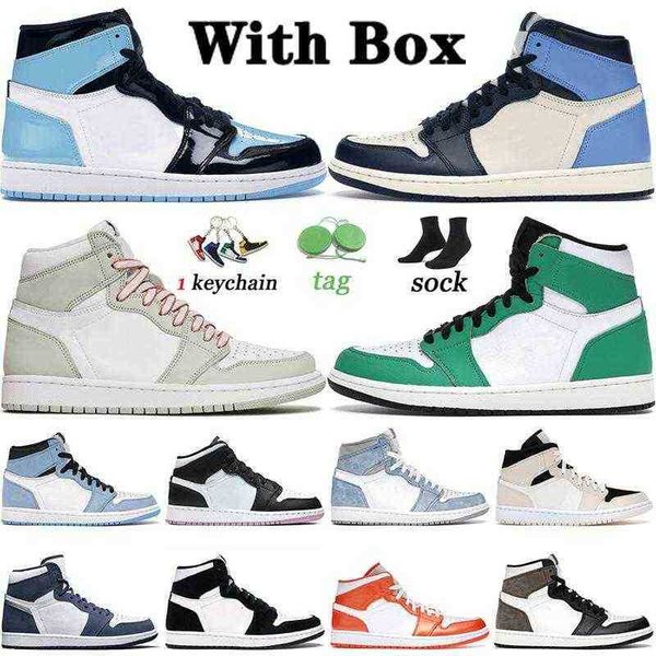 with box 2021 basket ball shoes 1 1s high unc obsidian sea lucky green jumpman university blue dark mocha mens womens
with box 2021 basket ball shoes 1 1s high unc obsidian sea lucky green jumpman university blue dark mocha mens womens