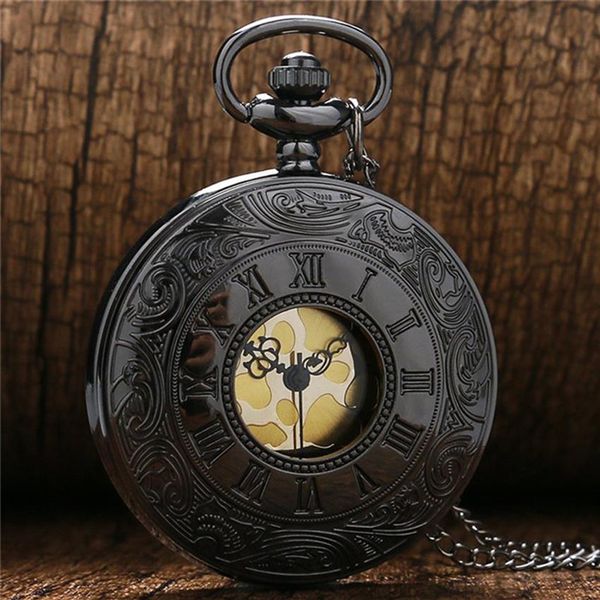 steampunk retro full black quartz pocket watch roman number case mens womens analog display watches clock pendant chain gif340n, Slivery;golden
steampunk retro full black quartz pocket watch roman number case mens womens analog display watches clock pendant chain gif340n, Slivery;golden