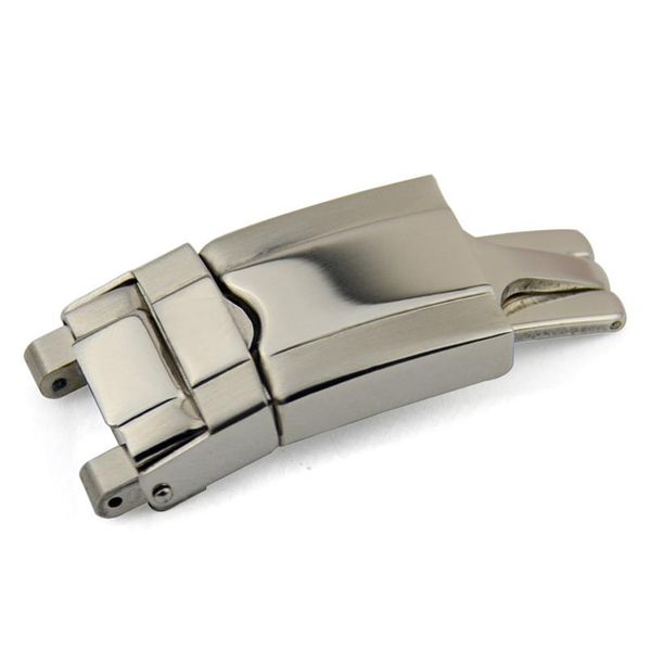 16mm stainless steel watch band deployment clasp buckle men women 2016 folding single open butterfly buckle281s, Black;brown
16mm stainless steel watch band deployment clasp buckle men women 2016 folding single open butterfly buckle281s, Black;brown