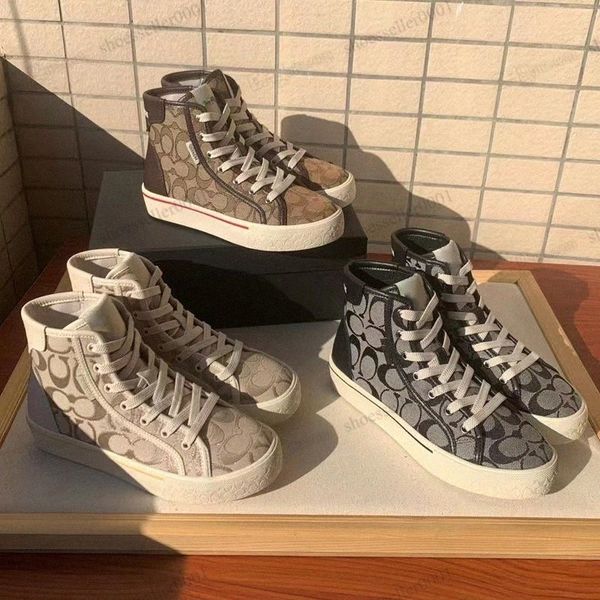 2023 coach high canvas casual shoes leather luxury designer women shoe pink lace up rubber sole stretch cotton low womens sneakers 35-41 m86, Black
2023 coach high canvas casual shoes leather luxury designer women shoe pink lace up rubber sole stretch cotton low womens sneakers 35-41 m86, Black