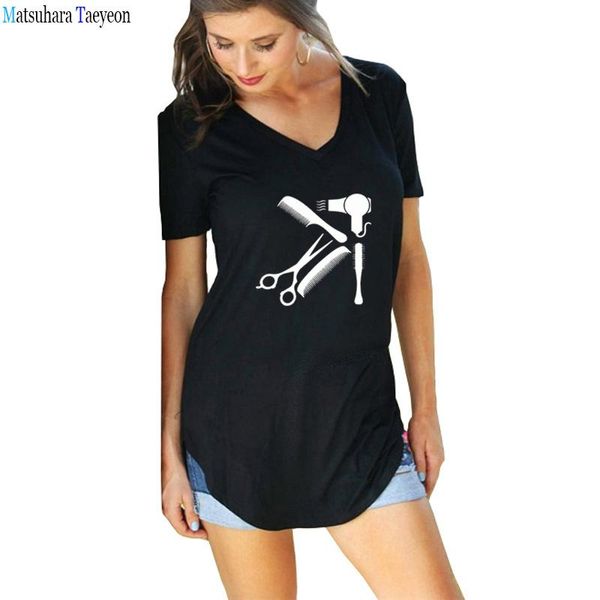 t-shirt oversized hairdressing hair salon tee shirt hairstyle barber shirt funny print vneck loose tshirt for women clothes summer, White
t-shirt oversized hairdressing hair salon tee shirt hairstyle barber shirt funny print vneck loose tshirt for women clothes summer, White