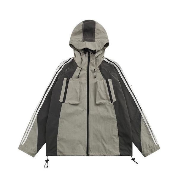 men's jackets harajuku y2k jacket oversized vintage hip hop color block men women hooded windbreaker loose track hoodie jacket coat str, Black;brown
men's jackets harajuku y2k jacket oversized vintage hip hop color block men women hooded windbreaker loose track hoodie jacket coat str, Black;brown