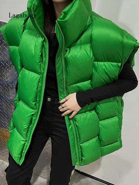 vests lagabogy 2022 luxury winter women knitted warm waistcoat sleeveless female 90% white duck down vest stand collar puffer jacket, Black;white
vests lagabogy 2022 luxury winter women knitted warm waistcoat sleeveless female 90% white duck down vest stand collar puffer jacket, Black;white