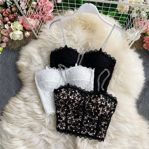 t-shirt summer women floral black lace camis slim metal chain spaghetti strap tank female backless sleeveless vest short a2064, White
t-shirt summer women floral black lace camis slim metal chain spaghetti strap tank female backless sleeveless vest short a2064, White