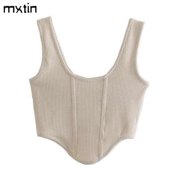 tanks mxtin 2021 women summer fashion slim solid cropped tank vintage oneck sleeveless backless female camis casual chic, Black;white
tanks mxtin 2021 women summer fashion slim solid cropped tank vintage oneck sleeveless backless female camis casual chic, Black;white