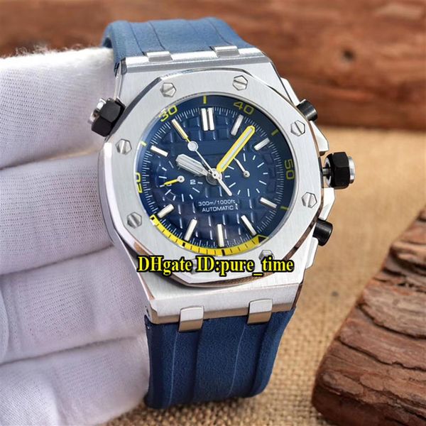 42mm royal diver 26703st oo a027ca 01 automatic dark blue dial mens watch silver case rubber strap new watches hello 2126, Slivery;brown
42mm royal diver 26703st oo a027ca 01 automatic dark blue dial mens watch silver case rubber strap new watches hello 2126, Slivery;brown