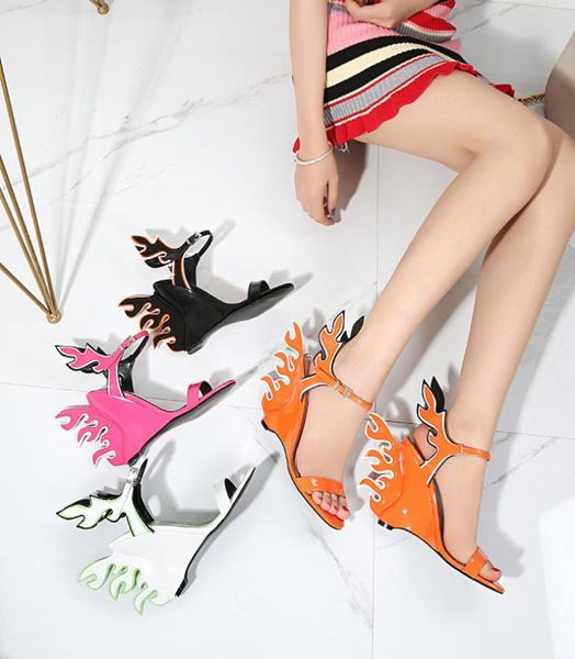 2021 designers women gladiator sandals wedge high heels wedding flame ladies party shoes summer buckle cat walk size 34453442408, Black
2021 designers women gladiator sandals wedge high heels wedding flame ladies party shoes summer buckle cat walk size 34453442408, Black