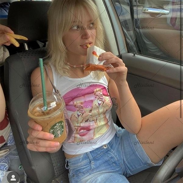 women s t shirt y2k summer clothes streetwear white sleeveless bodycon crop fairy grunge gothic letter print graphic tank 230421
women s t shirt y2k summer clothes streetwear white sleeveless bodycon crop fairy grunge gothic letter print graphic tank 230421