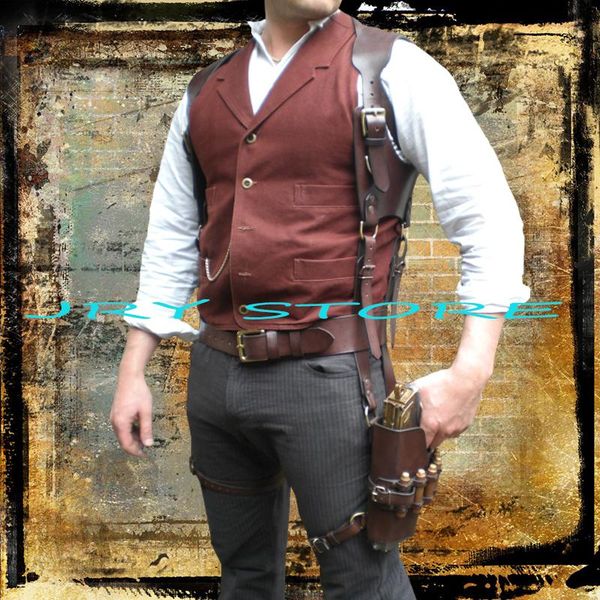 blazers men's suit vest steampunk sleeveless jacket retro western male vests spring lapel waistcoat, White;black
blazers men's suit vest steampunk sleeveless jacket retro western male vests spring lapel waistcoat, White;black