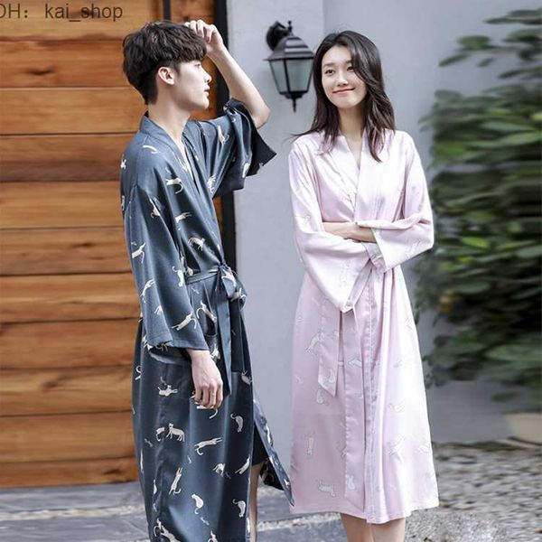 piece pants 22 spring/summer pajamas robe leopard printed silk ice medium length bathrobe1, White
piece pants 22 spring/summer pajamas robe leopard printed silk ice medium length bathrobe1, White