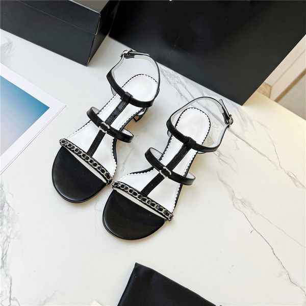 summer popular 2023 women sandals channel luxury brand business dress wedding party leather high heels casual flat slippers 09-010, Black
summer popular 2023 women sandals channel luxury brand business dress wedding party leather high heels casual flat slippers 09-010, Black