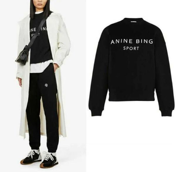 23ss anine bing women's hoodies vintage bing sweatshirt print designer sweater classic pullover hoodie women fashion sportshirt wear cl, Black
23ss anine bing women's hoodies vintage bing sweatshirt print designer sweater classic pullover hoodie women fashion sportshirt wear cl, Black