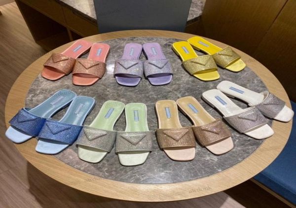 color crystal satin slippers slides with crystals classics triangle slipper for woman flat rubber sole slide quality casual f1575355, Black
color crystal satin slippers slides with crystals classics triangle slipper for woman flat rubber sole slide quality casual f1575355, Black