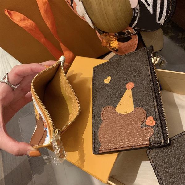 classic card bags pu leather coin purse little bear dog designer cards pocket wallet bag brown white 2 colors in stock lqb01244n, Red;black
classic card bags pu leather coin purse little bear dog designer cards pocket wallet bag brown white 2 colors in stock lqb01244n, Red;black