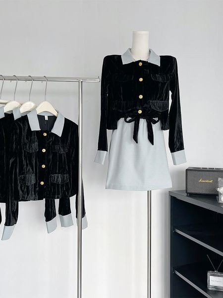 dress 2022 autumn elegant women's sets vintage shirt long sleeve blouse mini aline skirt suit two pieces office lady outfits luxury, White
dress 2022 autumn elegant women's sets vintage shirt long sleeve blouse mini aline skirt suit two pieces office lady outfits luxury, White