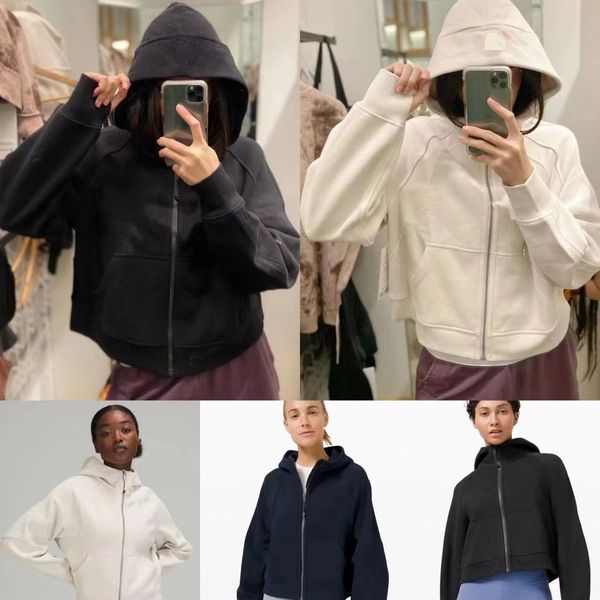 designer short jacket lulus women autumn and winter new scuba woman yoga sports leisure full zip jackets plush hoodie yellow tech, Black;brown
designer short jacket lulus women autumn and winter new scuba woman yoga sports leisure full zip jackets plush hoodie yellow tech, Black;brown