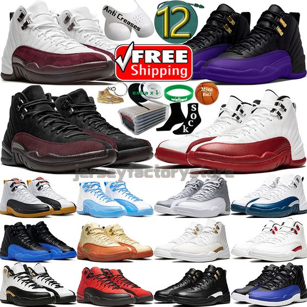 12 basketball shoes for men women 12s cherry field purple stealth twist royalty reverse flu game hyper royal black taxi 11 11s mens outdoor
12 basketball shoes for men women 12s cherry field purple stealth twist royalty reverse flu game hyper royal black taxi 11 11s mens outdoor