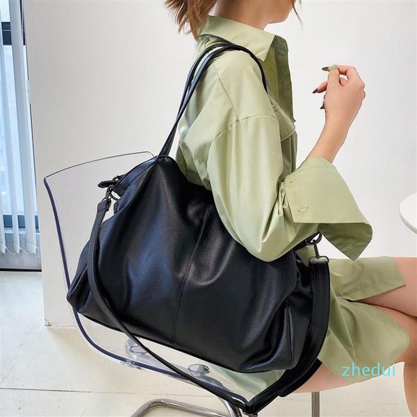 evening bags big black shoulder for women large hobo shopper bag solid color quality soft leather crossbody handbag lady travel to291d
evening bags big black shoulder for women large hobo shopper bag solid color quality soft leather crossbody handbag lady travel to291d