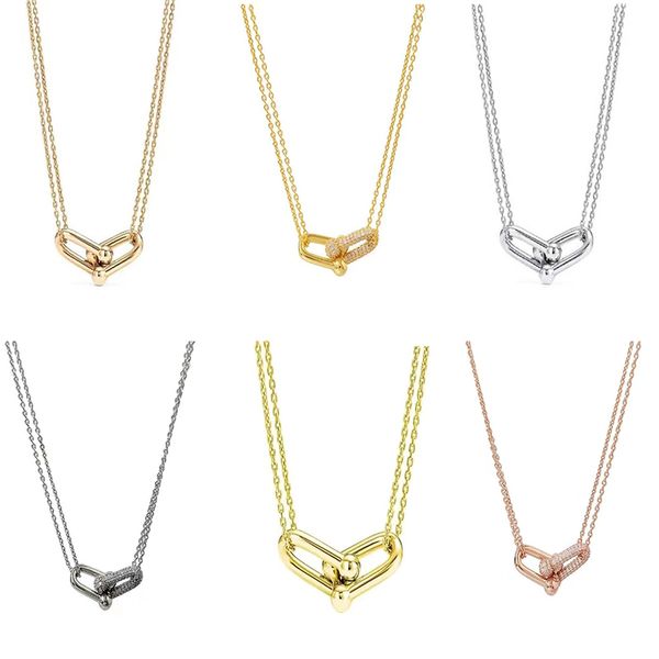 U Shape Pendant Necklace Diamond Necklaces Jewlery Designer for Women Rose Gold Silver Chain Men Luxury Je Valentine's Day Mother's Day Engagement Party
U Shape Pendant Necklace Diamond Necklaces Jewlery Designer for Women Rose Gold Silver Chain Men Luxury Je Valentine's Day Mother's Day Engagement Party