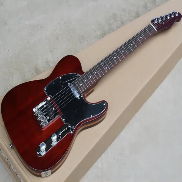wine red electric guitar with alder body,rosewood fretboard,strings through body,can be customized as request
wine red electric guitar with alder body,rosewood fretboard,strings through body,can be customized as request