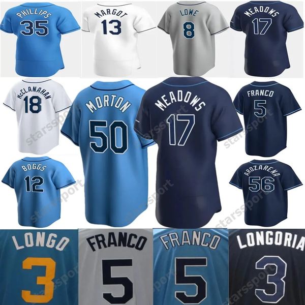 #39 randy arozarena 25th patch baseball jersey wander franco wade boggs men women youth shane mcclanahan tyler glasnow brandon lowe shane ba, Blue;black
#39 randy arozarena 25th patch baseball jersey wander franco wade boggs men women youth shane mcclanahan tyler glasnow brandon lowe shane ba, Blue;black