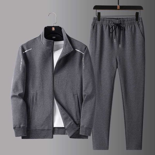 tracksuits new men's spring and autumn sportswear suit middle aged father's loose sweater 3-piece large casual, Gray
tracksuits new men's spring and autumn sportswear suit middle aged father's loose sweater 3-piece large casual, Gray