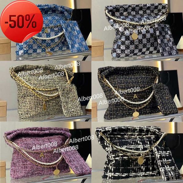 shoulder bags designer channel 22 handbag designer grand shopping tote gold coin pearl beads chain expensive fabric woman fashion dec5e
shoulder bags designer channel 22 handbag designer grand shopping tote gold coin pearl beads chain expensive fabric woman fashion dec5e