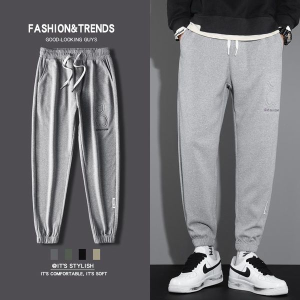 pants autumn knitted sweatpants male sports casual loose men's pants comfortable and versatile harem pants simple jogger pants men, Black
pants autumn knitted sweatpants male sports casual loose men's pants comfortable and versatile harem pants simple jogger pants men, Black