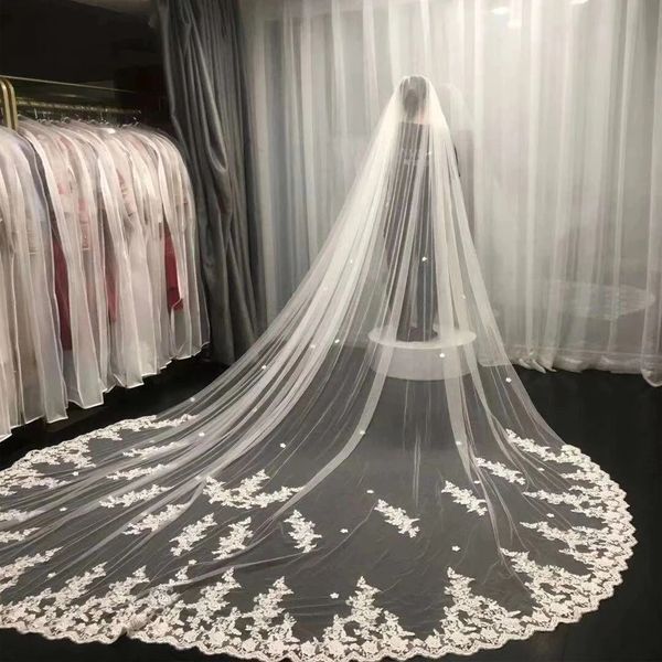 wedding hair jewelry bridal veil cathedral length wedding veil 1 tier long lace edge veil white ivory veil for bride floral lace trim veil 3, Slivery;golden
wedding hair jewelry bridal veil cathedral length wedding veil 1 tier long lace edge veil white ivory veil for bride floral lace trim veil 3, Slivery;golden