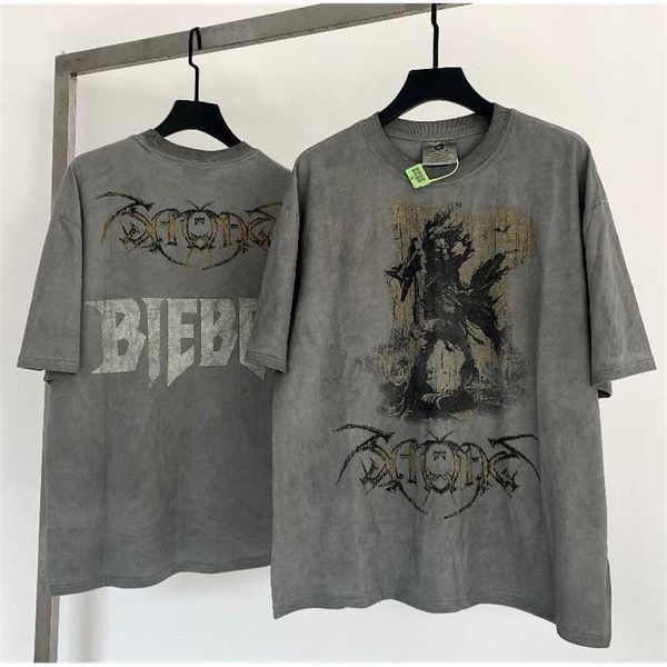 30% off bibo's same style street vintage washed grey limited vintage short t-shirt american trendy men and women half sleeved, White;black
30% off bibo's same style street vintage washed grey limited vintage short t-shirt american trendy men and women half sleeved, White;black