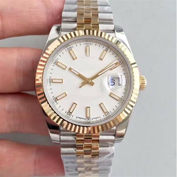 luxurys 2021 datejust gold white dial mens watch 41mm stainless steel watches men 2813 mechanical automatic2298, Slivery;brown
luxurys 2021 datejust gold white dial mens watch 41mm stainless steel watches men 2813 mechanical automatic2298, Slivery;brown