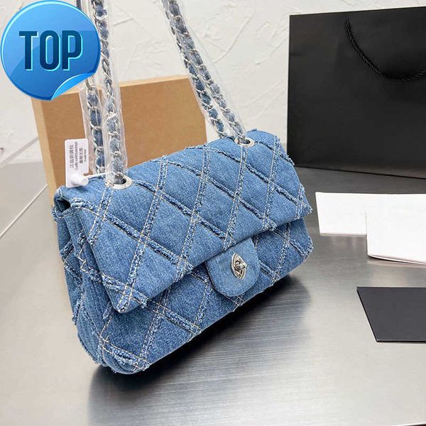 designer cc bags women shoulder handbags purses channel flap vintage handbag dark blue denim silver chain hardware should straps luxury 25cm
designer cc bags women shoulder handbags purses channel flap vintage handbag dark blue denim silver chain hardware should straps luxury 25cm