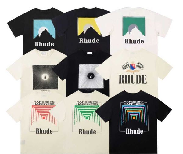 summer mens t-shirts womens rhude designers for men letter polos embroidery tshirts clothing short sleeved tshirt large tees pz, White;black
summer mens t-shirts womens rhude designers for men letter polos embroidery tshirts clothing short sleeved tshirt large tees pz, White;black