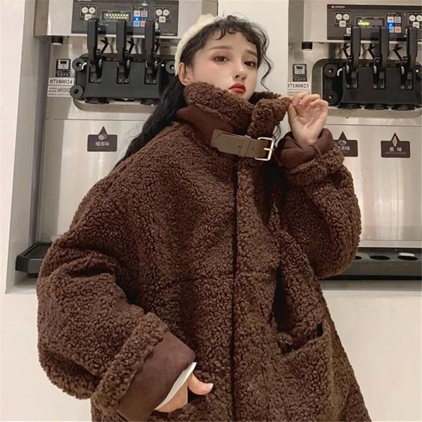 fur faux fur thick midi coat for women autumn warm soft loose fur jacket female outerwear button plush ladies casual winter overcoat, Black
fur faux fur thick midi coat for women autumn warm soft loose fur jacket female outerwear button plush ladies casual winter overcoat, Black