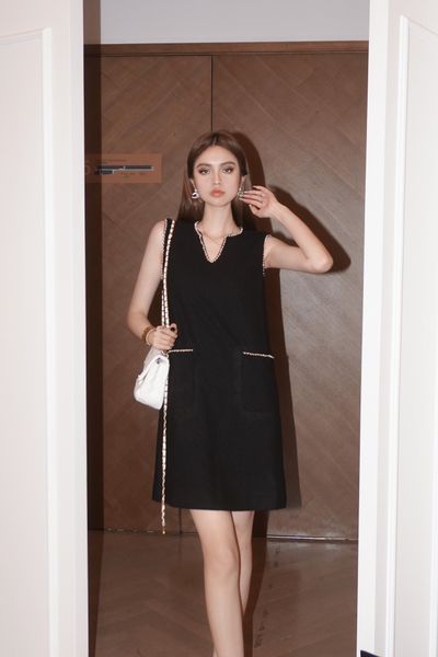 chan2023 summer dresses for women new hollow out dresses dinner dress party dresses fashion grade logo dress beading dresses birthday mother, White;black
chan2023 summer dresses for women new hollow out dresses dinner dress party dresses fashion grade logo dress beading dresses birthday mother, White;black