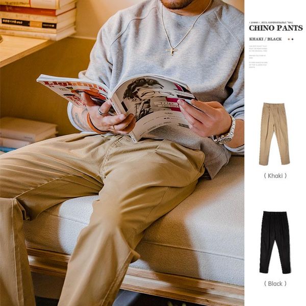 pants maden cotton casual pants men american vintage style male twill slim fit stretch pencil trouser autumn amekaji clothing khaki, Black
pants maden cotton casual pants men american vintage style male twill slim fit stretch pencil trouser autumn amekaji clothing khaki, Black