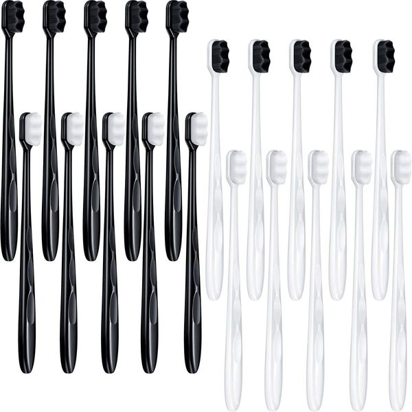 toothbrush 20pcs soft micro nano es 20000 bamboo charcoal bristles for fragile teeth oral gum recession 230421
toothbrush 20pcs soft micro nano es 20000 bamboo charcoal bristles for fragile teeth oral gum recession 230421