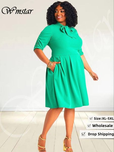 dresses wmstar plus size dresses summer bodycon women short sleeve solid pockets mini dress new club oufits wholesale dropshipping, Black
dresses wmstar plus size dresses summer bodycon women short sleeve solid pockets mini dress new club oufits wholesale dropshipping, Black