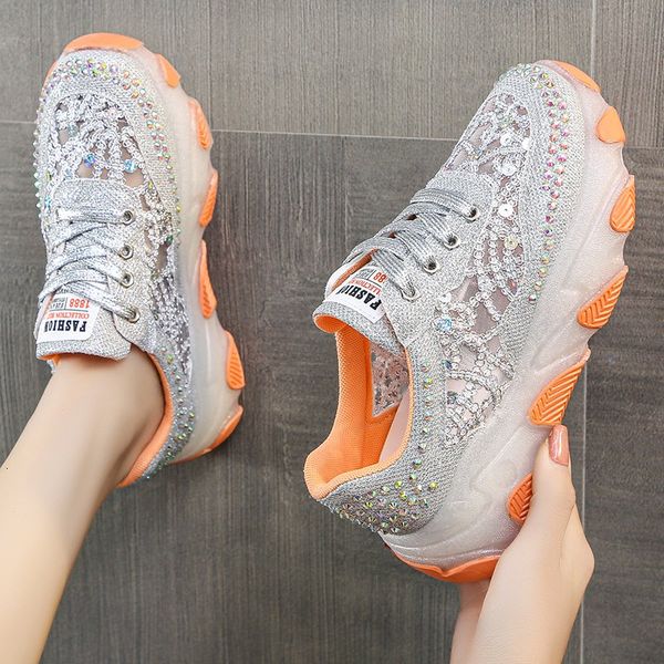dress shoe's casual sneakers 2023 summer mesh breathability crystal board shoe fashion platform sports running shoes 230421, Black
dress shoe's casual sneakers 2023 summer mesh breathability crystal board shoe fashion platform sports running shoes 230421, Black