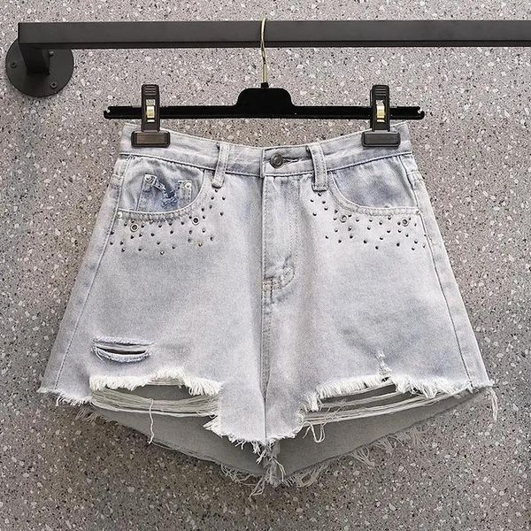 jeans jeans women's summer new solid color diamondstudded hole high waist button shorts fashion allmatch pants female clothing, Blue
jeans jeans women's summer new solid color diamondstudded hole high waist button shorts fashion allmatch pants female clothing, Blue